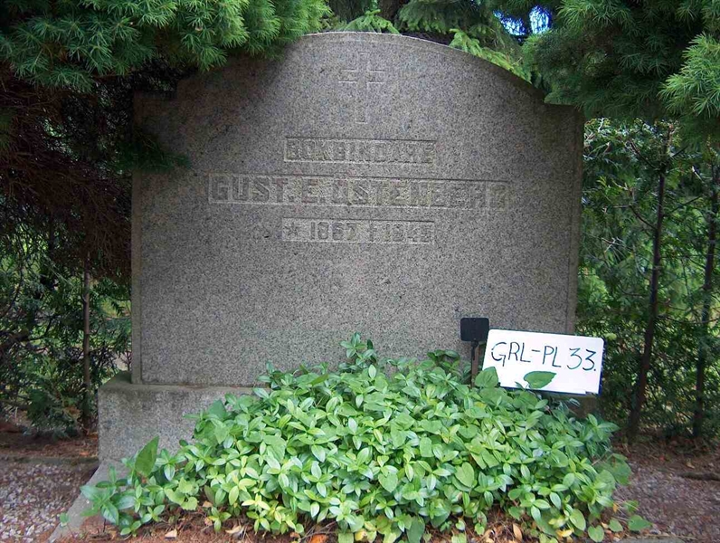 Grave number: HÖB GL.R    33
