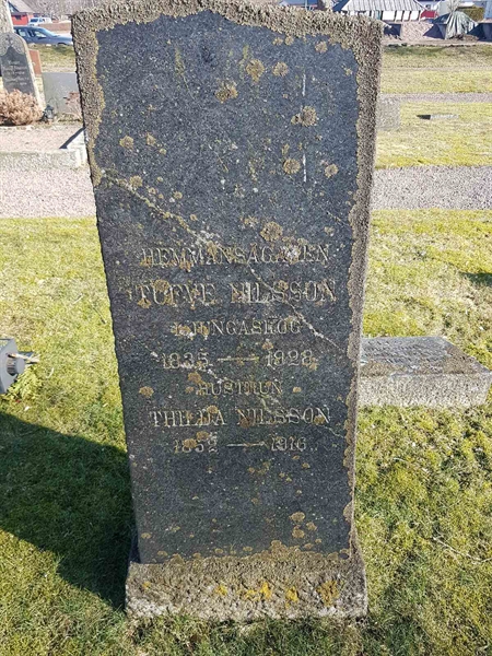 Grave number: RK Å 1    16, 17