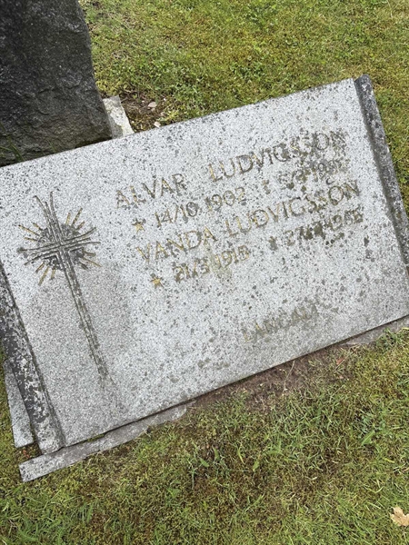 Grave number: SKF D   175, 176