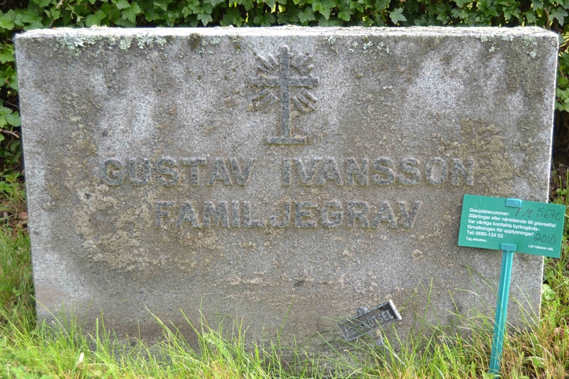 Grave number: 1 M   567C