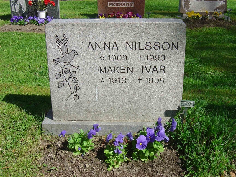 Grave number: A 13   03
