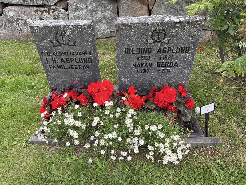 Grave number: 003 A    47