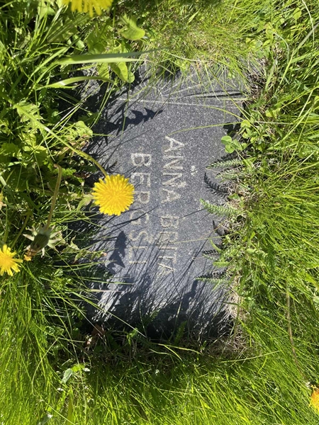 Grave number: KA D   138