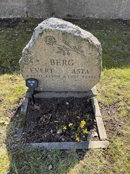 Gravnummer: 22 HU    18