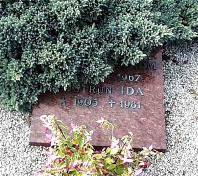 Grave number: BK I   106
