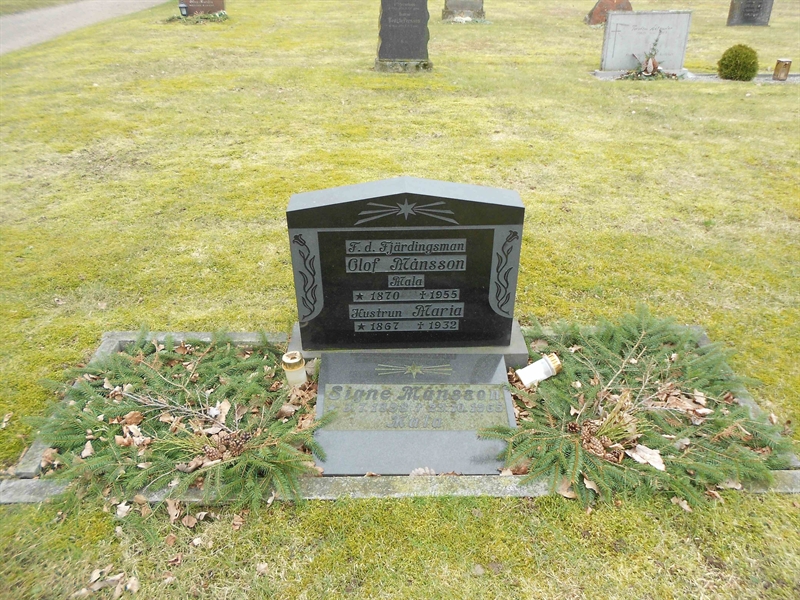 Grave number: V 5   112