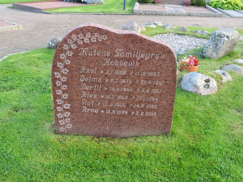 Gravnummer: 1 03  113