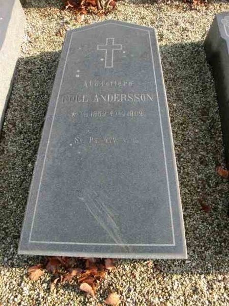 Grave number: ÖK E    010
