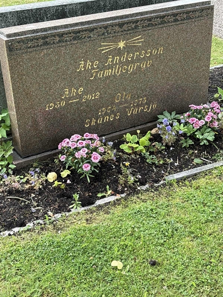 Grave number: SKF D   210, 211, 212