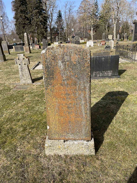 Grave number: VV D    56A