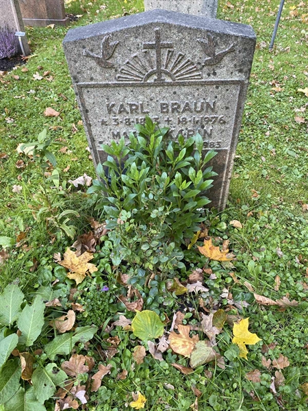 Gravnummer: 1 H   452