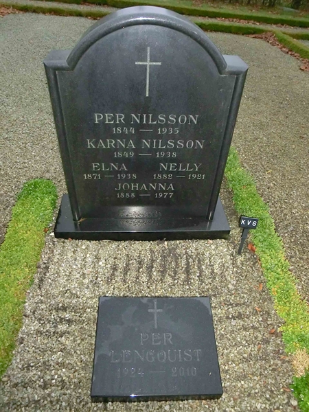 Grave number: ÖT VÄST    097