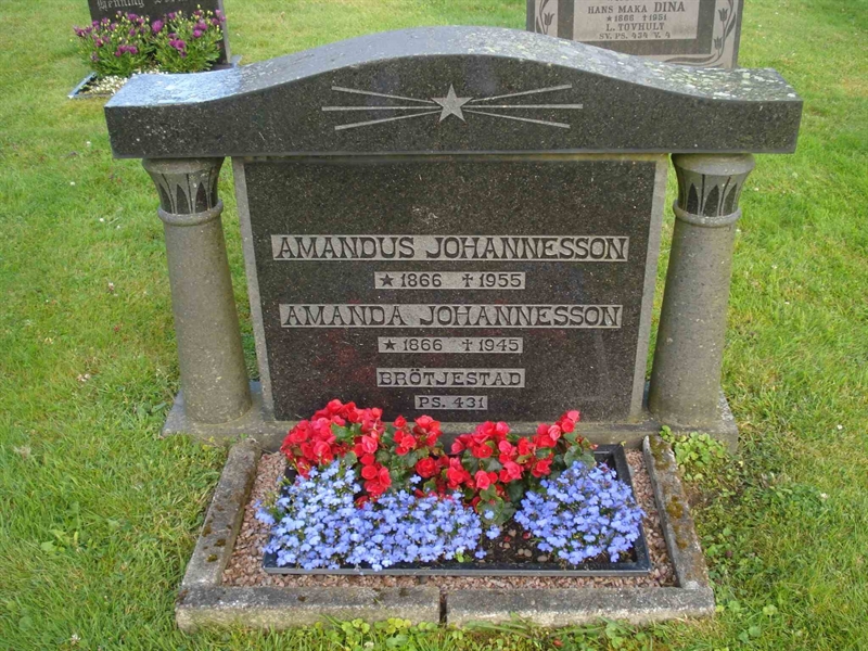 Grave number: BR B   357, 358