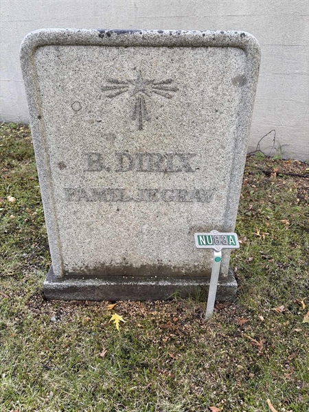 Grave number: 1 NU    83A