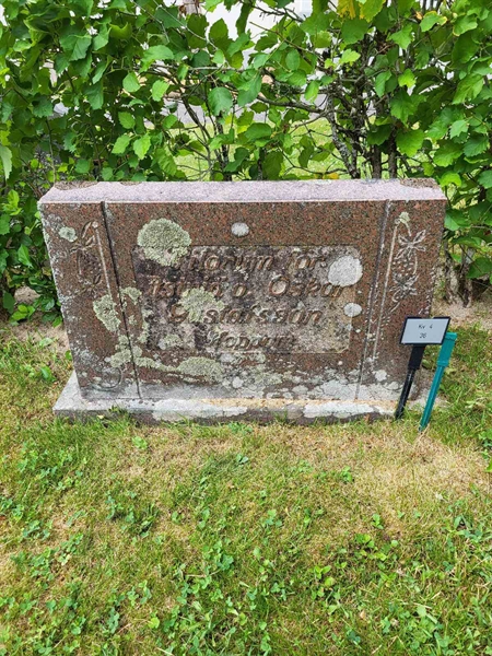 Grave number: Jä 04    36