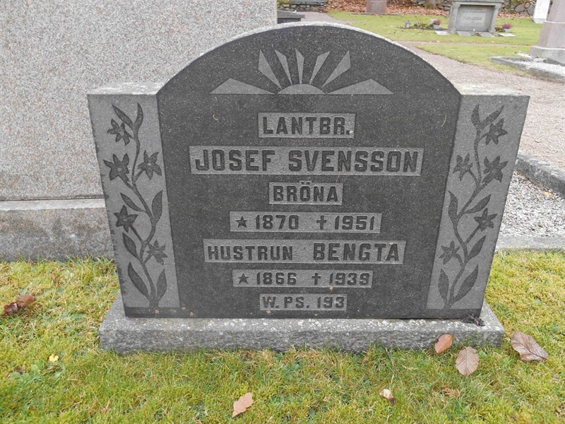 Grave number: Vitt G09   151, 152