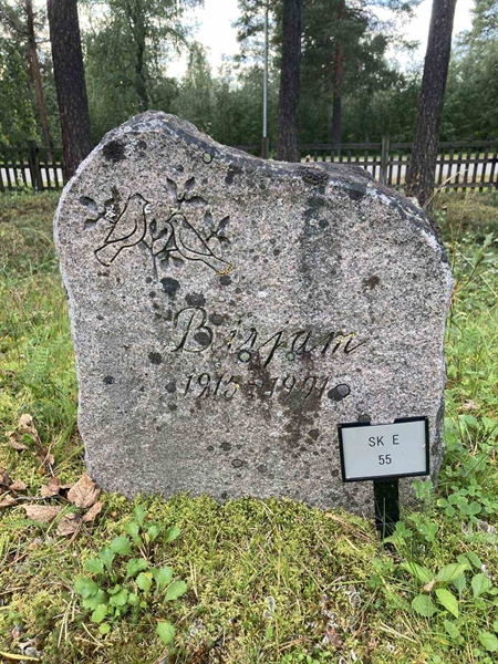 Hautatunnus: SK E 55