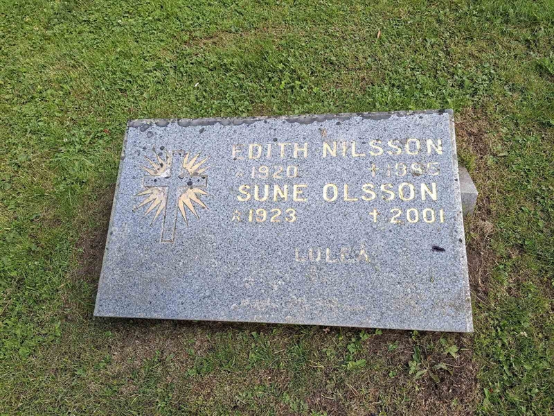 Grave number: 001 2   801