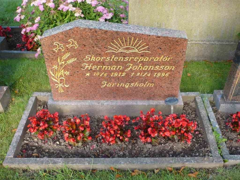 Grave number: SKF B    24