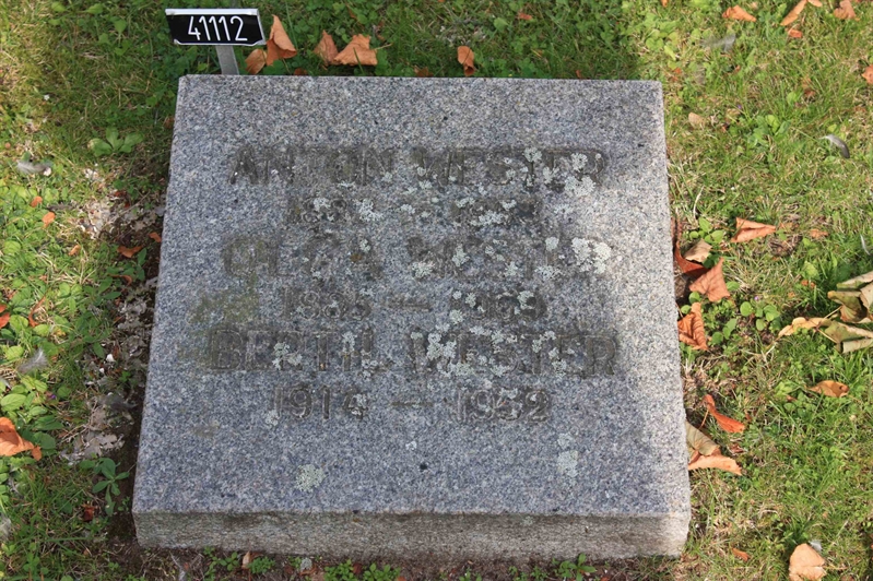 Grave number: Ö U04    64