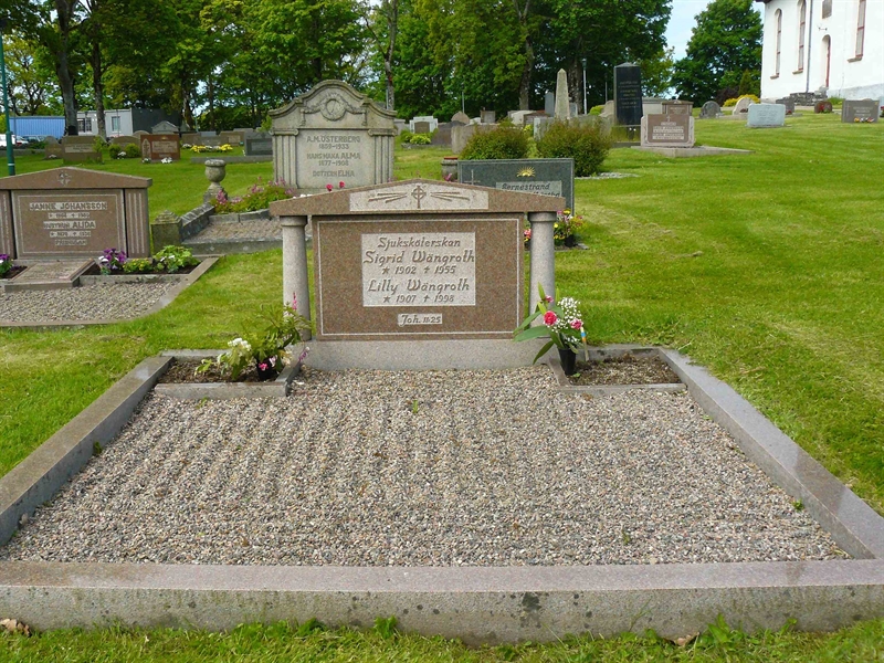 Grave number: Lå G B   164, 165