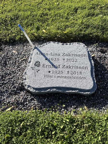 Grave number: 4 N NC   110