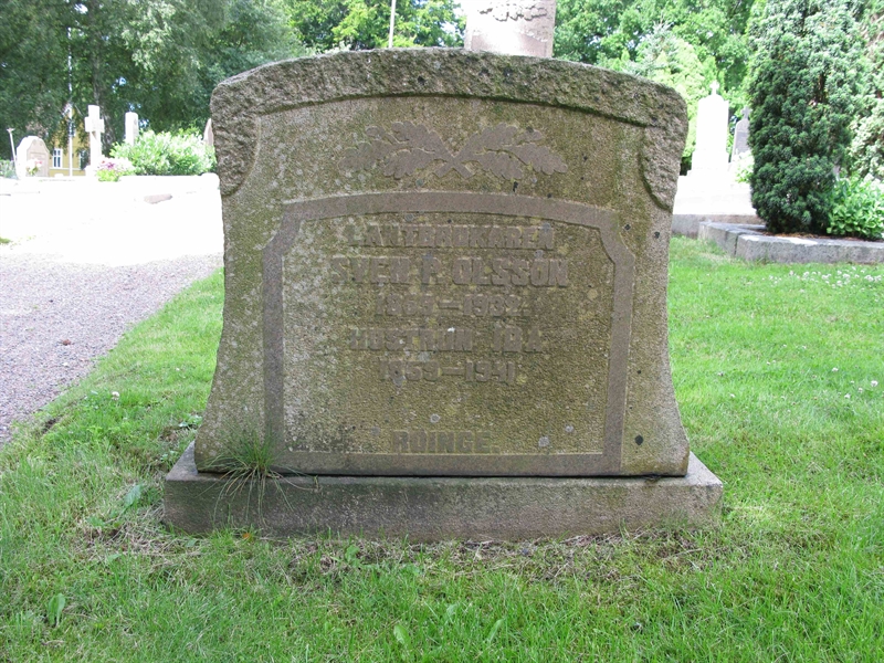 Grave number: SN F    98