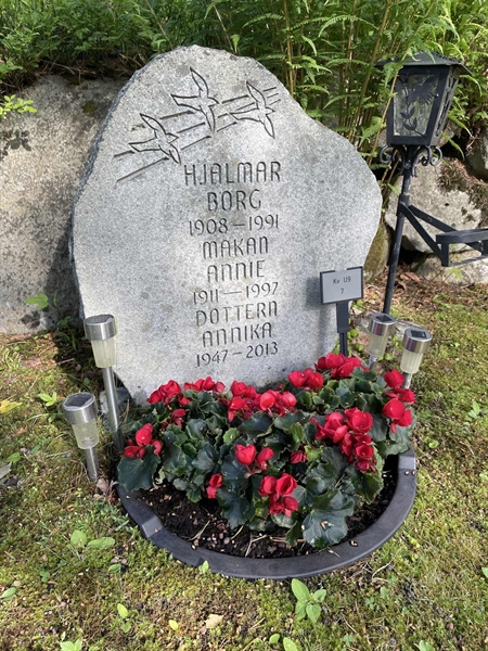 Grave number: 1 U9 7