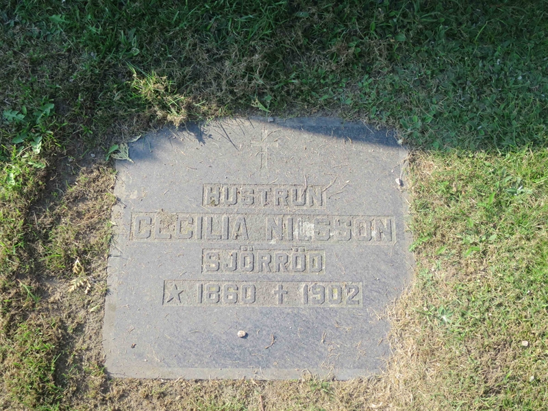 Grave number: HK F   169
