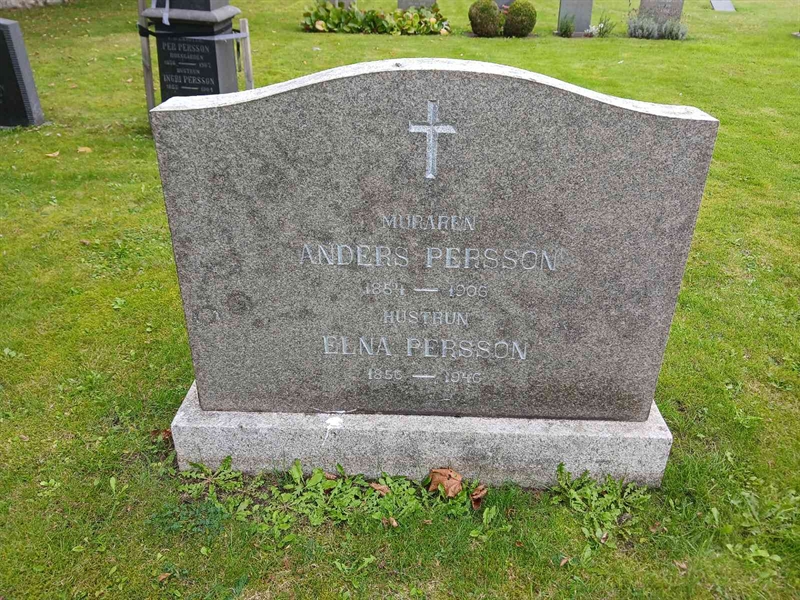 Grave number: NV E     75