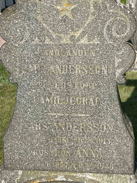 Grave number: EK C 1    26