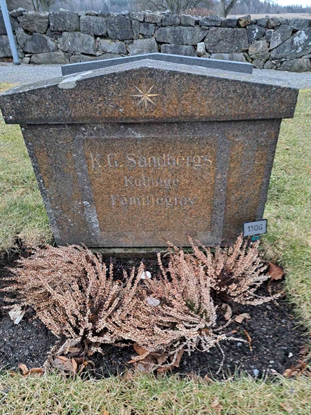 Grave number: KG A  1106, 1107