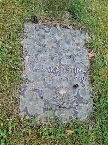 Grave number: 1 KV.1 1     4