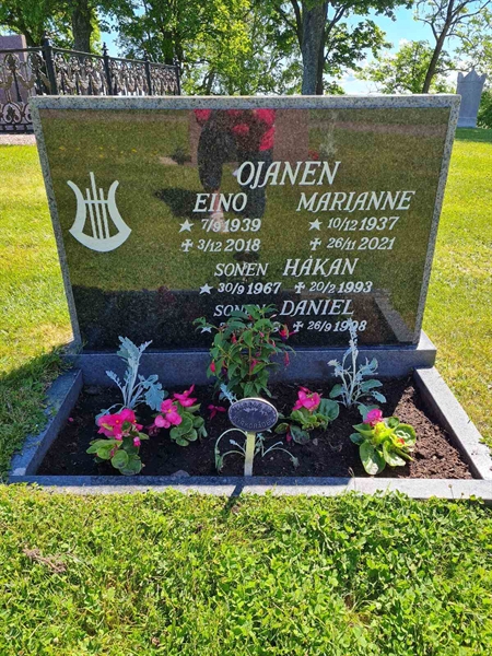 Grave number: Ul I   574