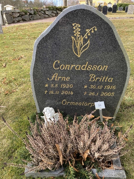 Grave number: Ö GK AB    24