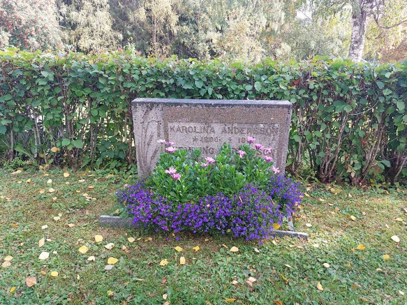 Grave number: FÖ 5    20, 21