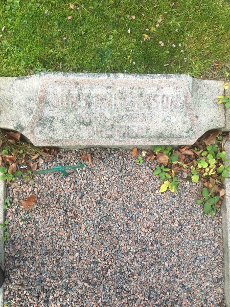 Grave number: BR G   337
