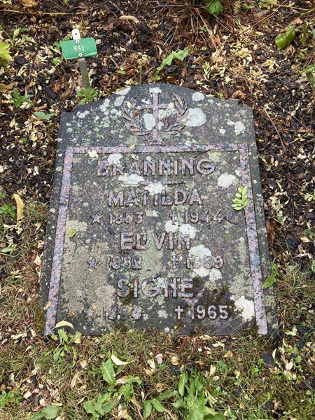 Hautatunnus: Kärn ga pers   551