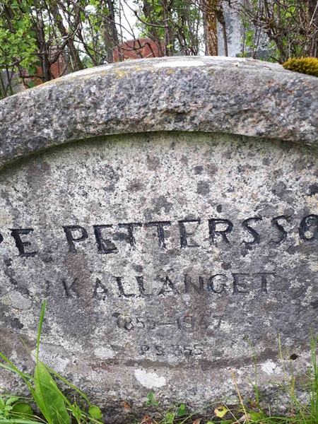 Gravnummer: NK F A    22