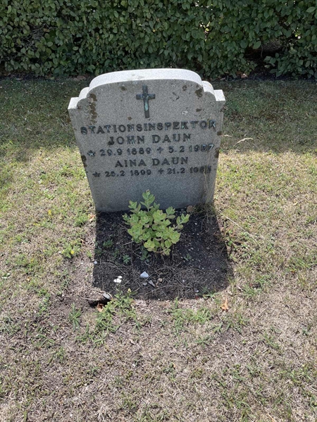 Grave number: NK I:u     9