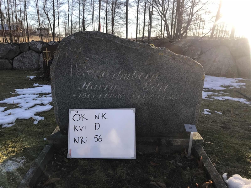 Grave number: Ö NK D    56, 57