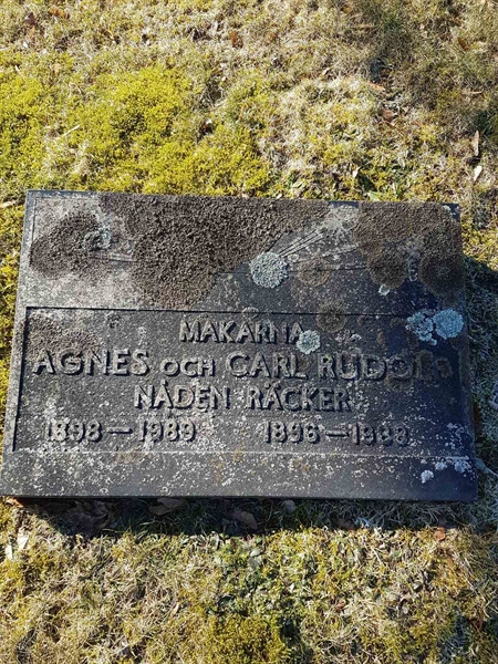 Grave number: RK R 2    21, 22