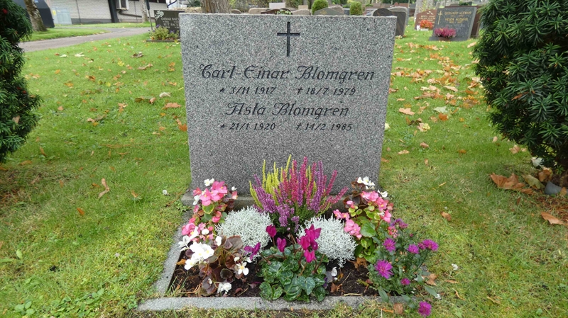 Grave number: SN E   489