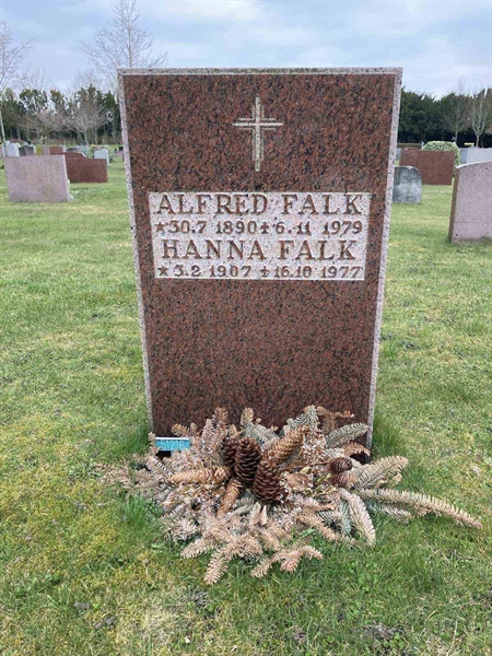 Grave number: R 01 288
