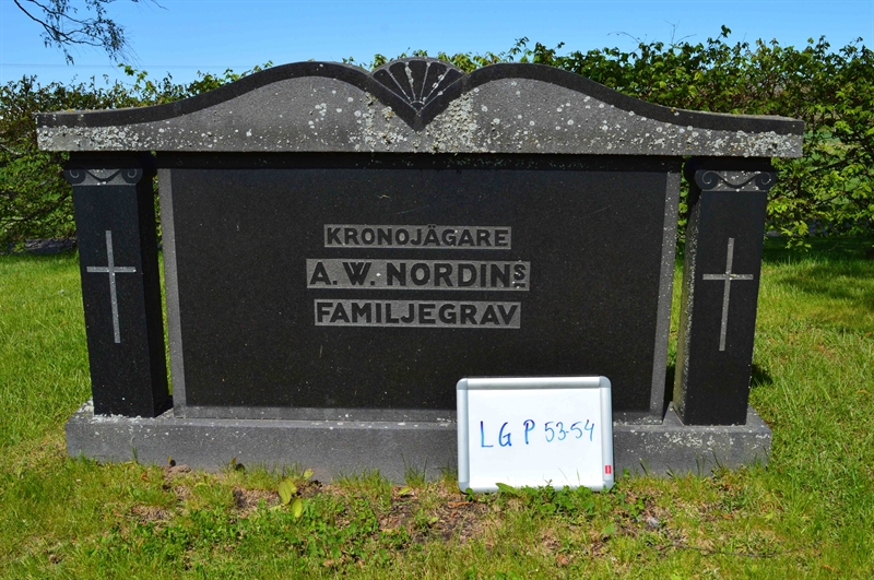 Grave number: LG P    53, 54