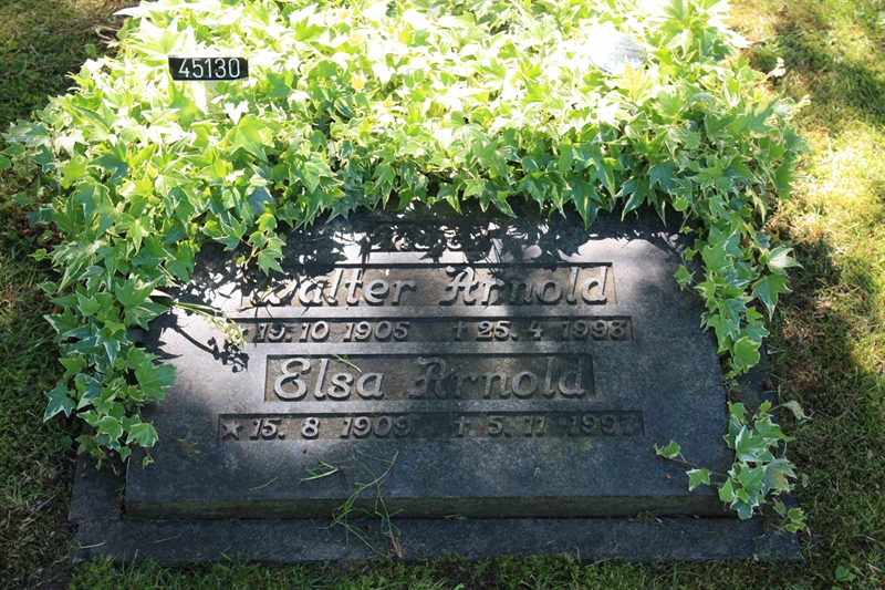 Grave number: Ö 45   130