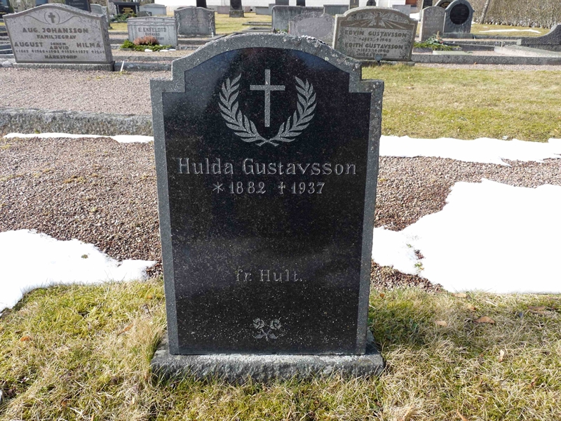 Grave number: SV 5  122