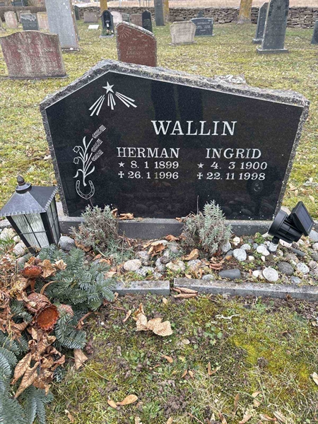 Grave number: LE 415, 416