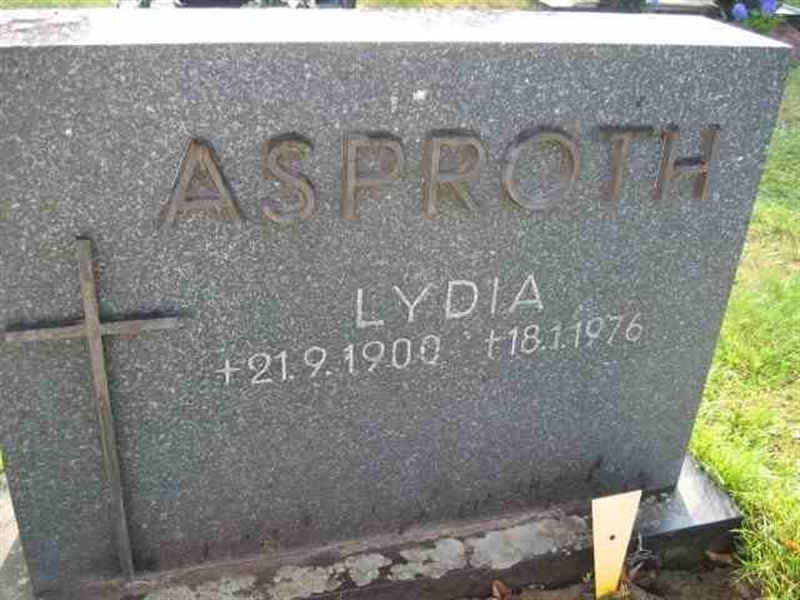 Grave number: 1 GC 07     84