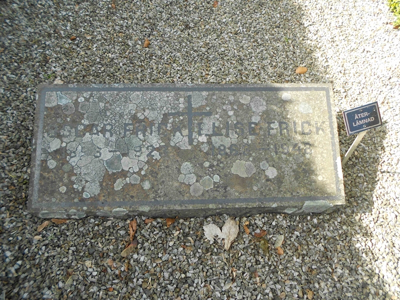 Grave number: NÅ G3    84, 85